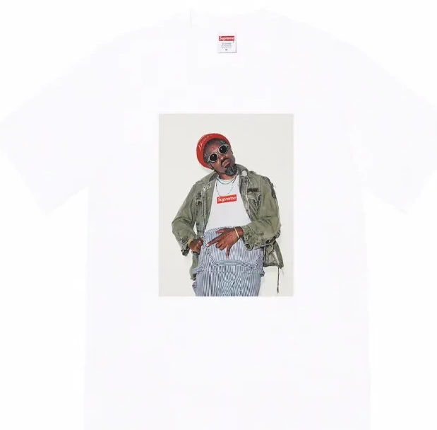 Black and é L M é sleeved Andr XL 22FW T-shirt Short Tee Person Andr Photo S Benjamin White 0524